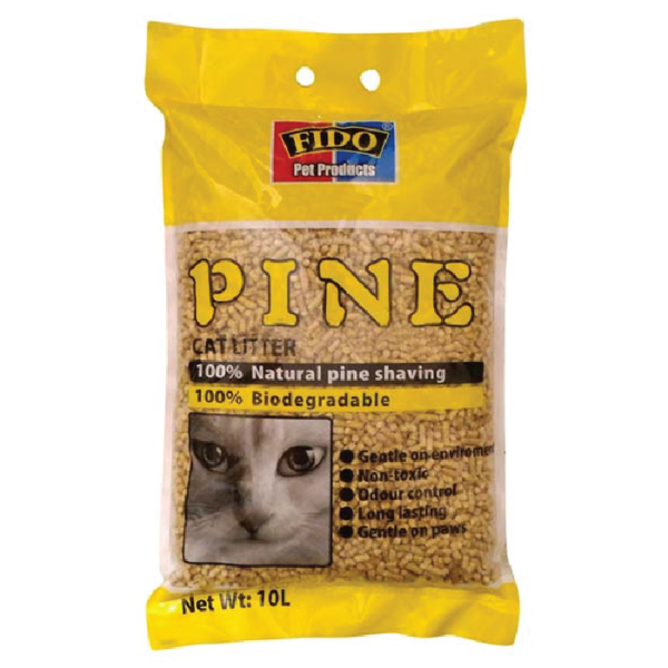 FIDO Cat Pine Wood 10L