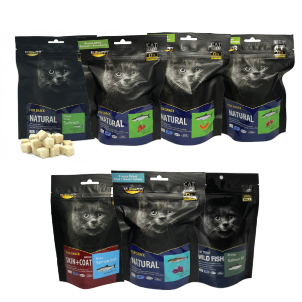 SALMON4PETS Cat Premium Treats 57g / 70g