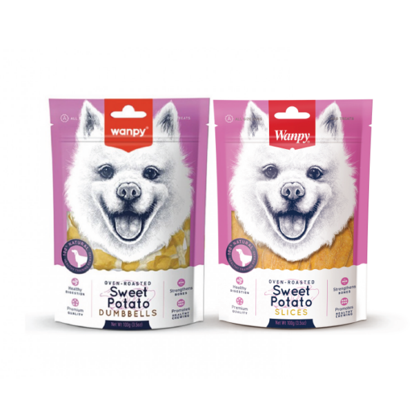 Wanpy Dog Treat - Sweet Potato Series 100g