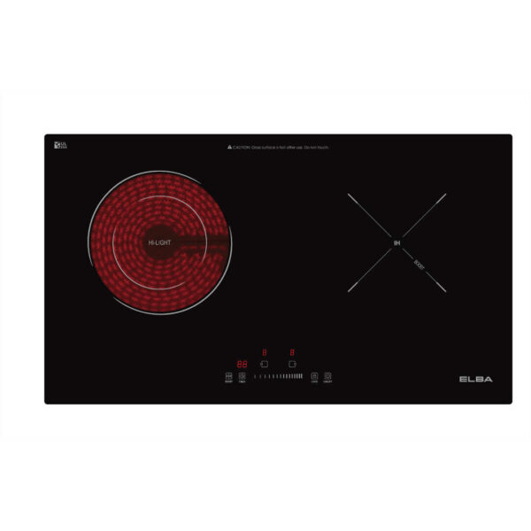 ELBA Built-in Combi Induction Ceramic Hob Dual Cooking Zones