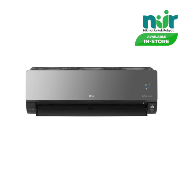 LG 1.0HP Artcool Mirror Dual Inverter Air Conditioner LG-S3Q09JARPA