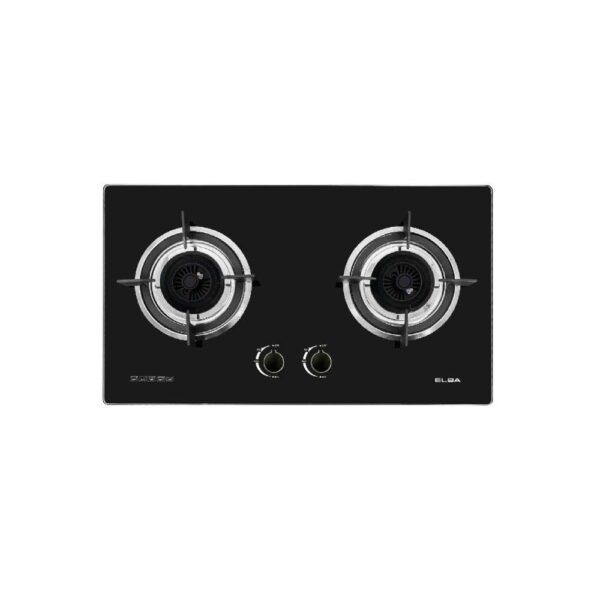 ELBA 2 Burners Glass Stove EGHM8442G(BK)