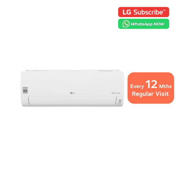 LG 2.0HP Dual Inverter Premium Air Conditioner with Ionizer and ThinQ™ Function S3-Q18KLPPA