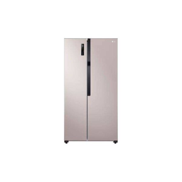 LG Nett 508L Side by Side Fridge in Gold Finish with Multi Air Flow GCB507PGAM  Refrigerator