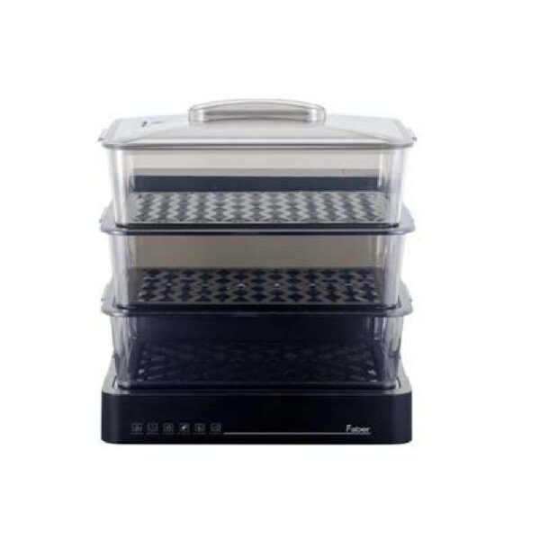 Faber 16.5L Food Steamer Retro-Black FBR-FFS316